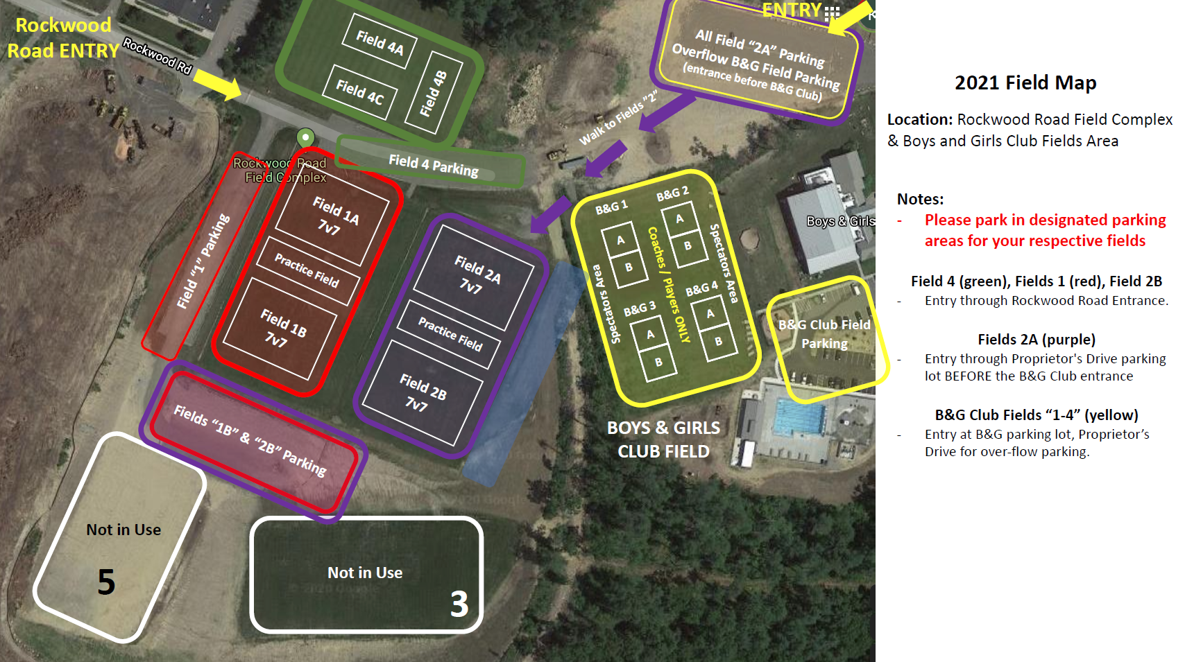 2021 Field Map RR 2021 Field Map RR