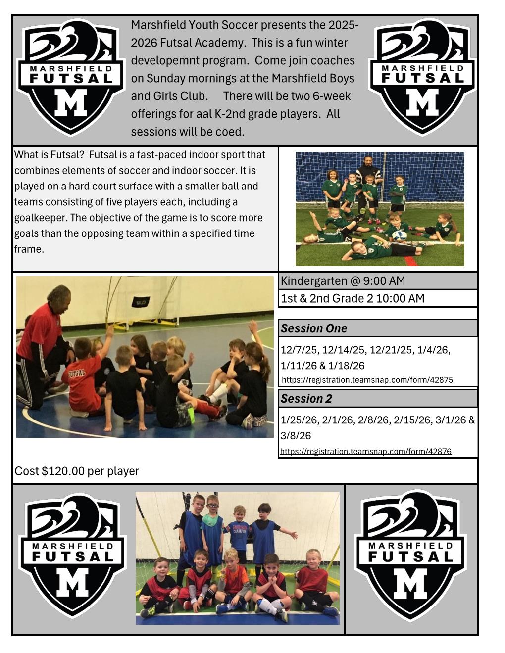 Futsal Academy 2025.2026 Futsal Academy 2025.2026